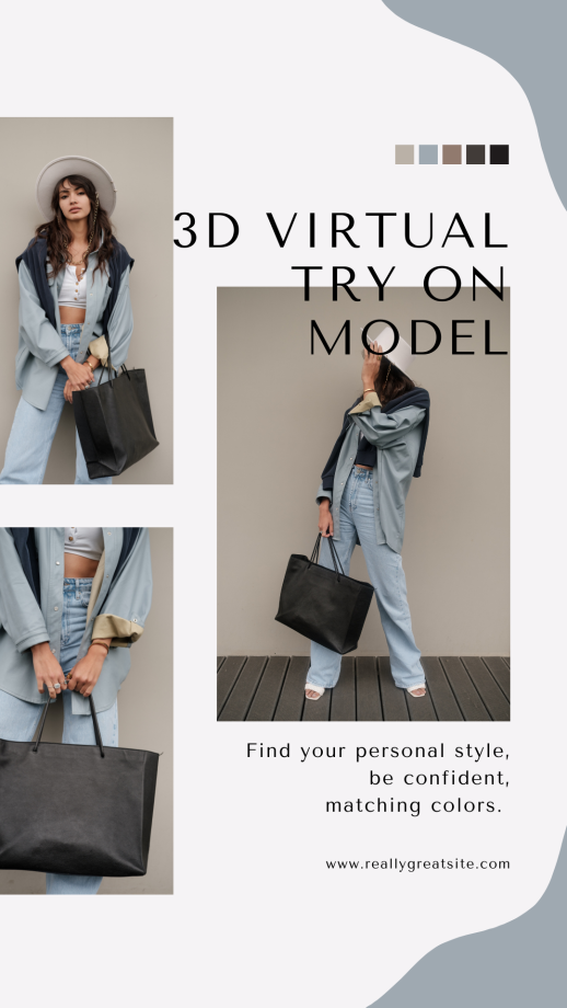 3D 가상 피팅 모델 3D Virtual Try ON Model 발표 영상