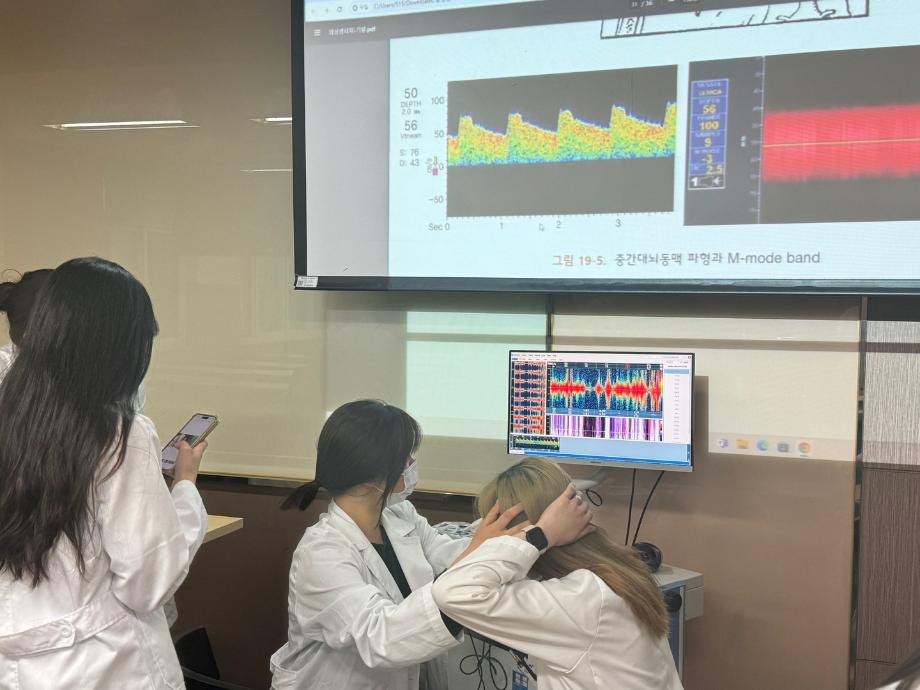 TCD(뇌혈류 초음파)로 온목동맥 검사