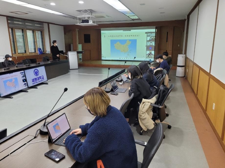 세명대학교 외국어학부 해외 대학들과 글로벌교류학습 진행